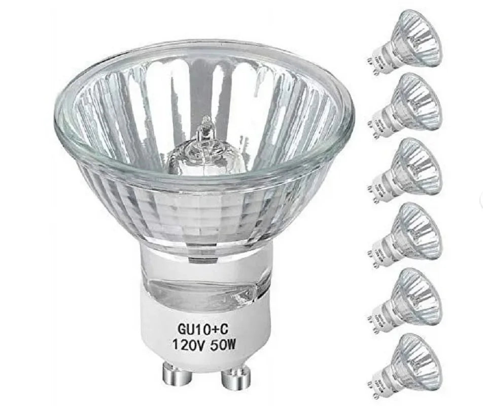 GU10 Bulbs Halogen Bulbs 50W Halogen GU10 MR16 Track Lighting Bulbs Oasis Select