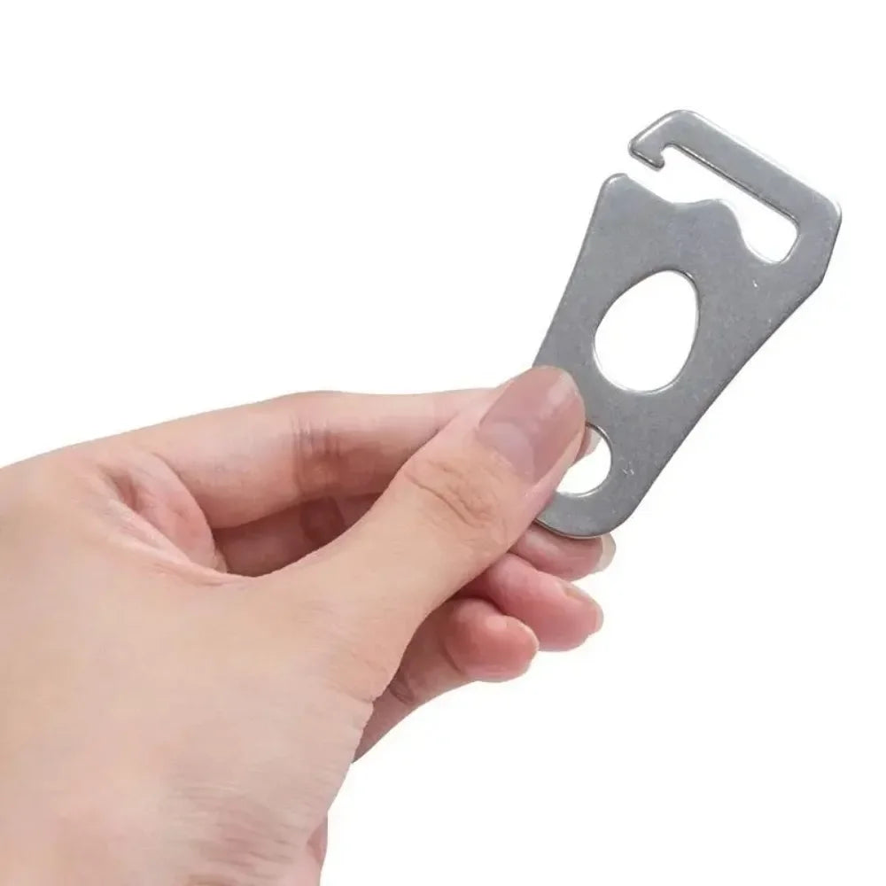 Cord Tightener Tent Wind Rope Buckle Tie Down Rope Carabiner Clip Fastener CampTent Guyline Rope Buckle Fastener Rope Tensioner Oasis Select