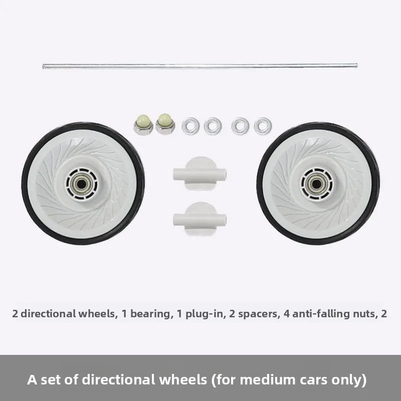 2inch Universal Mute Office Chair Wheel Caster Heavy Duty Swivel Castor Replace Furniture Wheels Roller Rubber Brake DIY Oasis Select medium