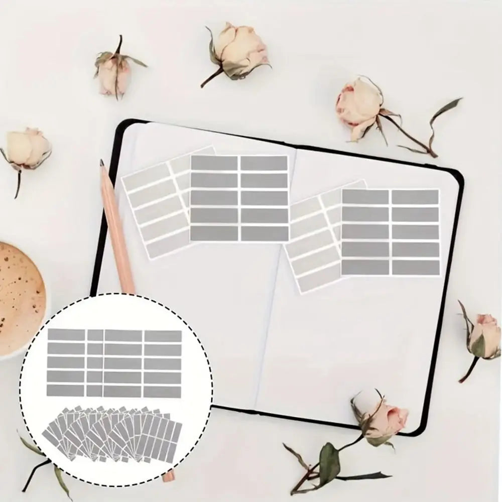 100pcs Rectangular Scraping Stickers Scratch Cards Funny Creative Scratch Off Stickers Adhesive Scratch Off Cards Oasis Select