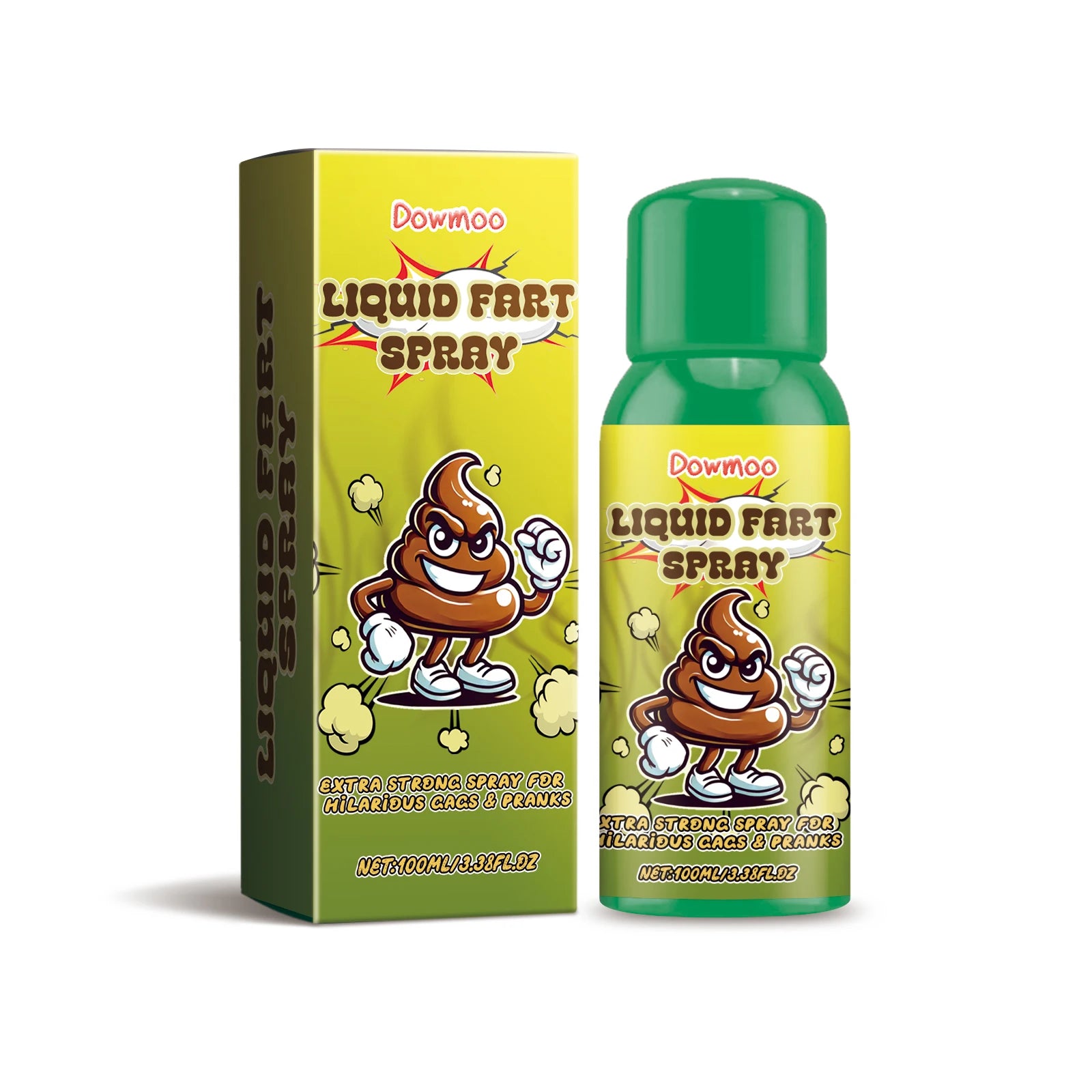 Fart Stink Spray Prank Gag Gift April Fools Day Party Joke Funny Trick Novelty Portable Natural Safe Formula For Adults Teens Oasis Select 1pcs