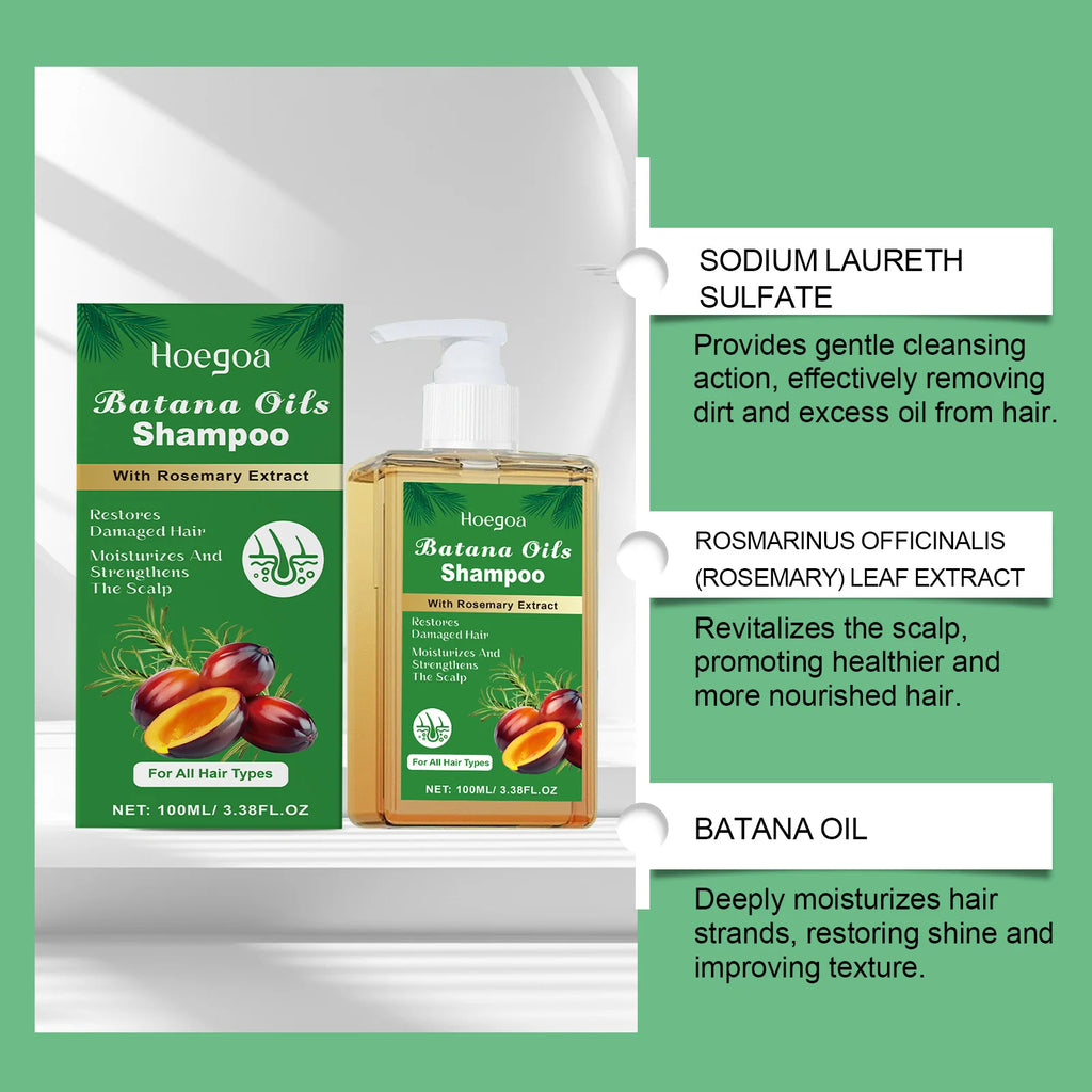 Batana & Rosemary Nourishing Shampoo – Gentle Scalp Care Nourishing Shampoo Oasis Select