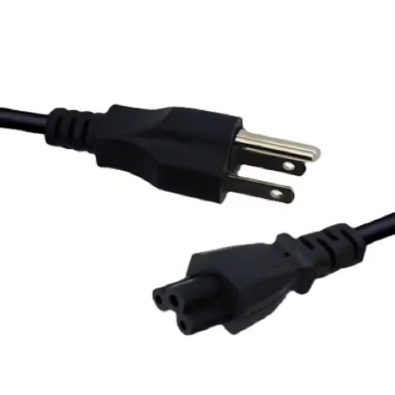 1.5M EU US UK Universal Laptop 3-pin Charger Plug Power Adapter Cord AC Power Extension Cable For Dell Lenovo Asus Notebook TV Oasis Select