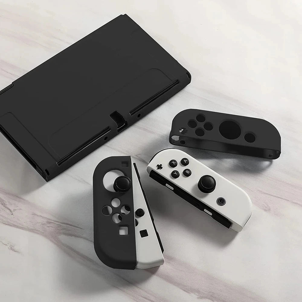 Nintendo Switch OLED Silicone Case & Joy-Con Cover Shell