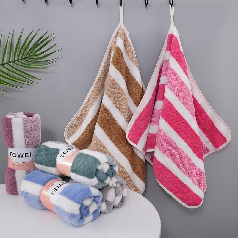 1 Pc Thickened Quick Drying Absorbent Bath Towel Soft Face Towel for Home Bathroom Oasis Select