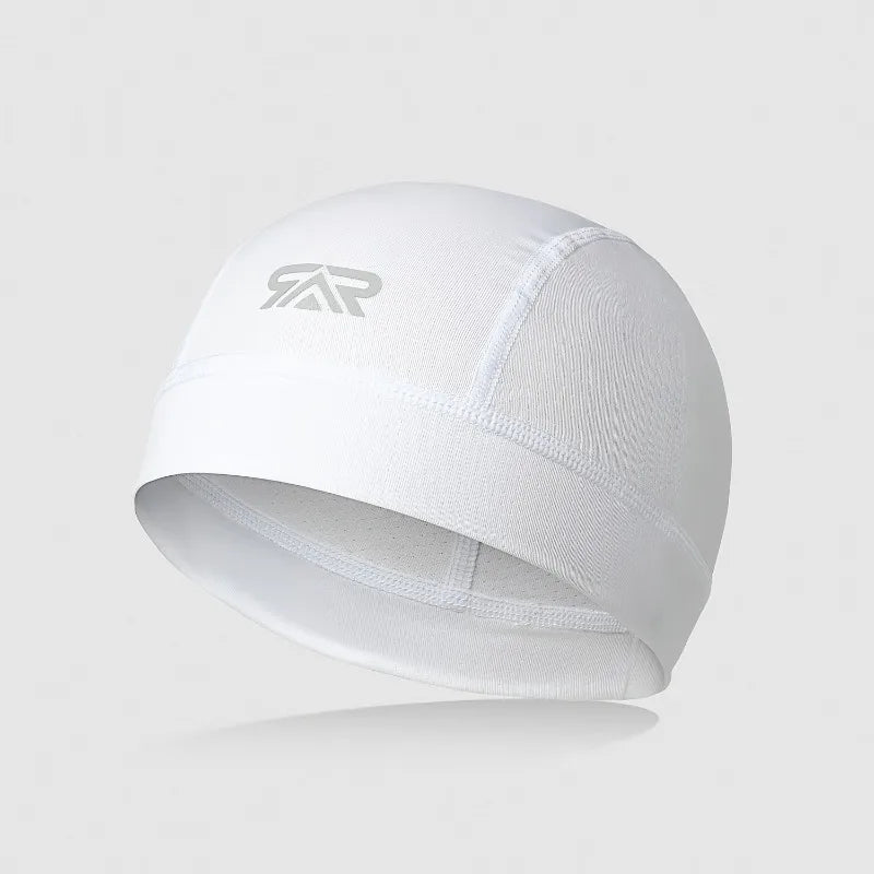 New moisture-wicking and sweat-absorbing skull cap. Breathable and lightweight. Suitable for both men and women. A cycling hat. Oasis Select WHITE