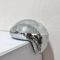 Mirror Disco Ball Reflection Glass Ball Indoor Home Party Decoration Funny Disco Table Ornament Holiday Birthday Halloween Gift Oasis Select a