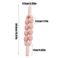 Massage Stick Deep Tissue Massage Roller Stick Non-Slip Massager for Body Neck Back Arms Cramps Tightness Daily Warm up Home Oasis Select CN Pink