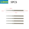Drilling Jewelry Drilling Glass Diamond Coated Drill Bits Jewelry Drill Bits 1.0mm Head Diameter 1.2mm Head Diameter Oasis Select 5PCS 1.0mm