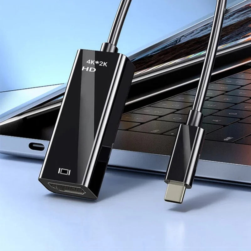 USB C to HDMI Female Cable Type c to HDMI-compatible Cable 4k HDMI HDTV Female Converter Cable for Laptop Tablet TV MacBook Oasis Select