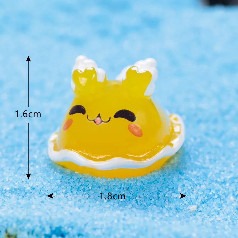 Mini Ocean Resin Animals Tiny Sea Figurines Marine Miniature Aquarium