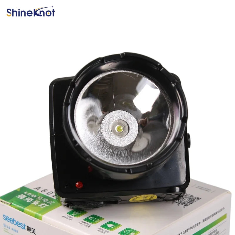 SHINEKNOT LED Rechargeable Headlamp – Waterproof, Long-Range