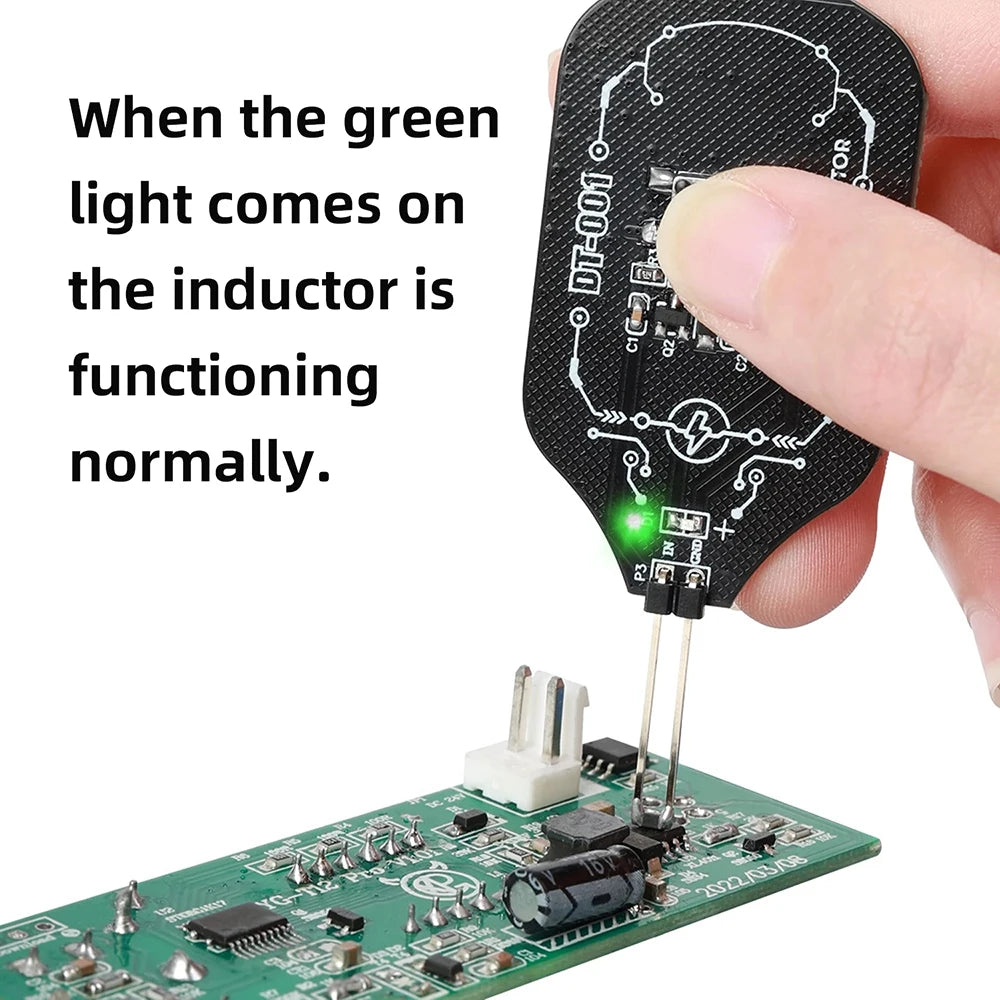 Inductance Tester DT-001 for PCB Repair with Electromagnetic Induction Technology Quick Fault Detection Tool Oasis Select