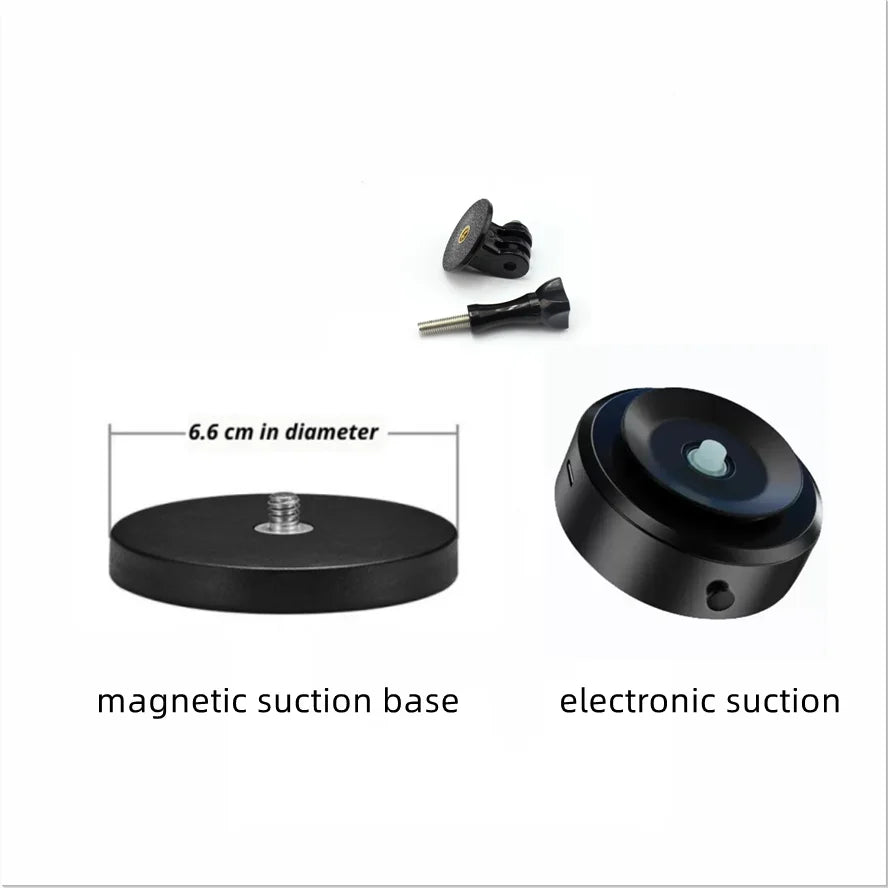 Magnetic Suction Camera Mount for DJI Osmo, Insta360 & GoPro