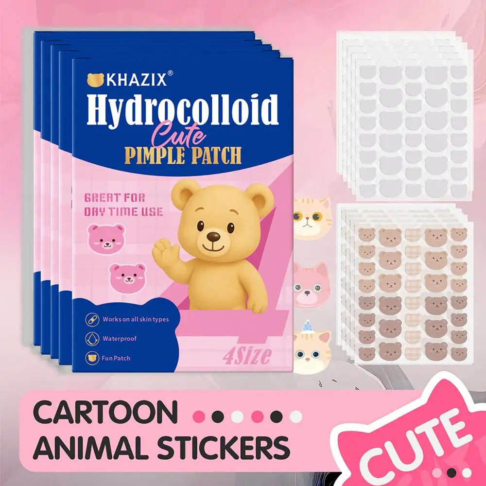 Bear Hydrocolloid Acne Patches – 720/1020 Count Pimple Patches Hydrocolloid Acne Patches Oasis Select