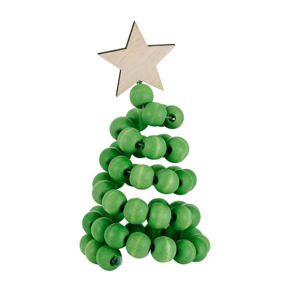 New Nordic Wooden Christmas Tree Ornament 1Pcs Creative Desktop Decoration Christmas Decor Oasis Select 03