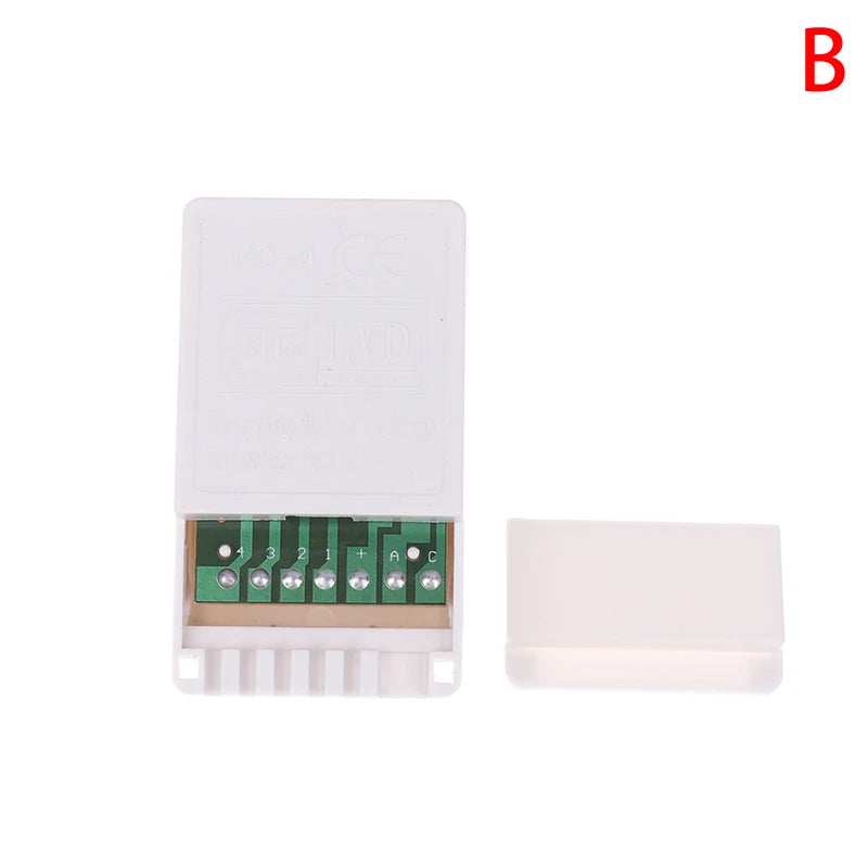 LED String Dimmer EK-04 2/4-Way 8 Function Knob/Solder-Free Type Push Button Type Light Adjustment Controller Oasis Select B