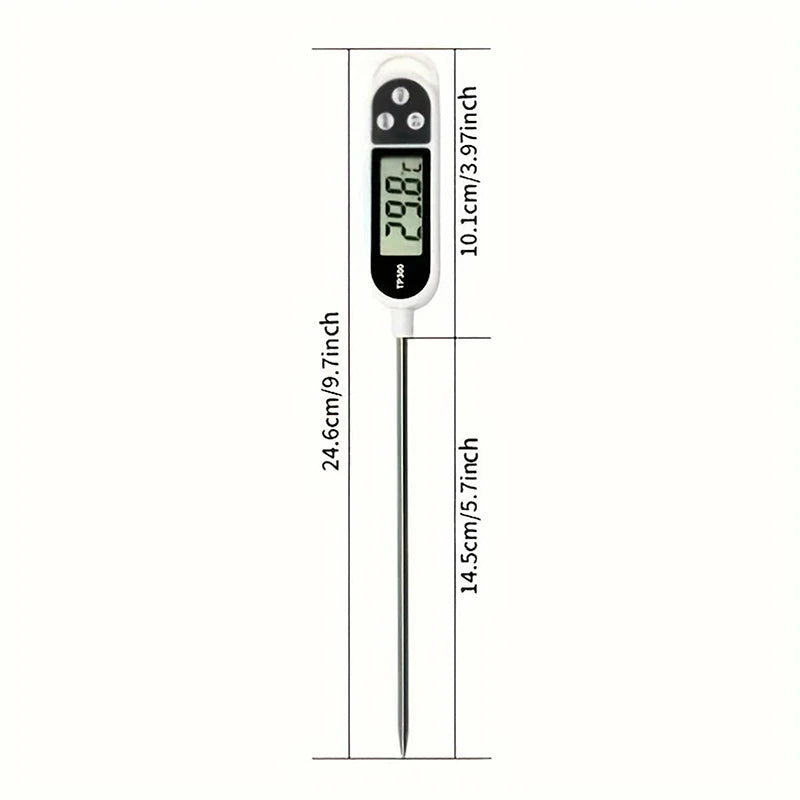 Food Thermometer TP300 Digital Kitchen Thermometer For Meat Cooking Food Probe BBQ Electronic Oven Kitchen Tools Oasis Select 1PCS