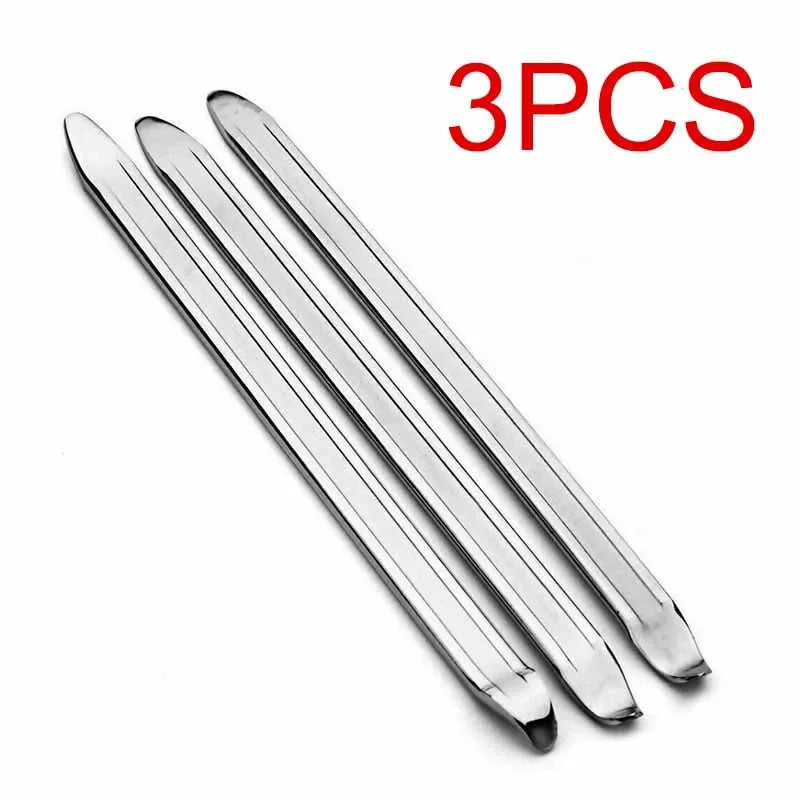 Car Tire Wrench Car Repair Tools Steel Spoon Tire Iron Rim Opener Lever Changer Motorcycle Bicycle Removal Tool Car Accessories Oasis Select 3pcs