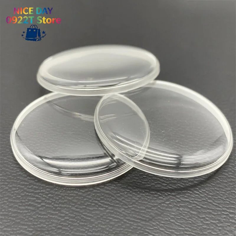 Watch Acrylic Crystal Watch Lens Organic Glass Mirror Replacement Parts 28MM-32.2MM @#X Oasis Select