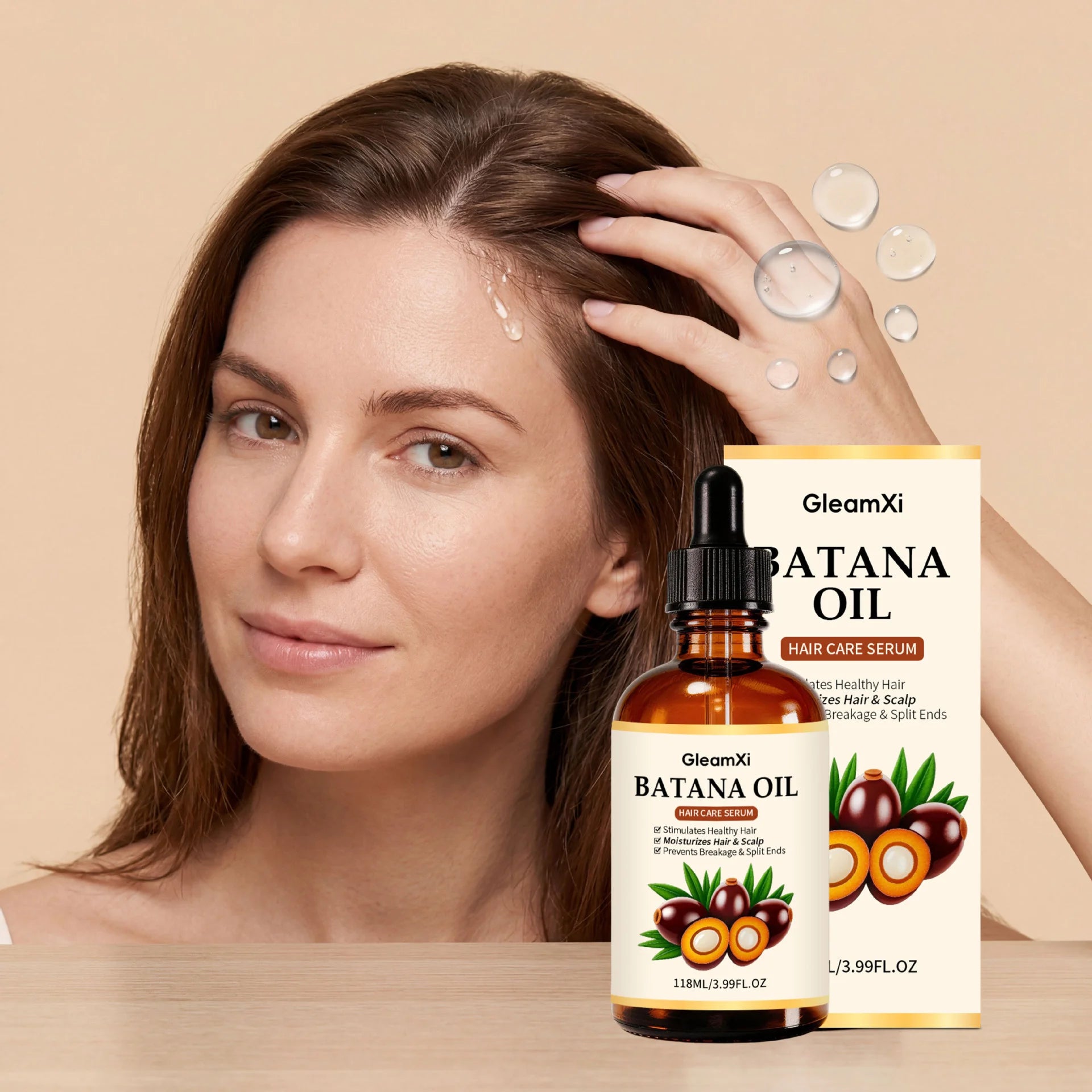 Gleamxi Batana Hair Growth Oil – Repair, Nourish & Reduce Loss Hair Growth Oil Oasis Select