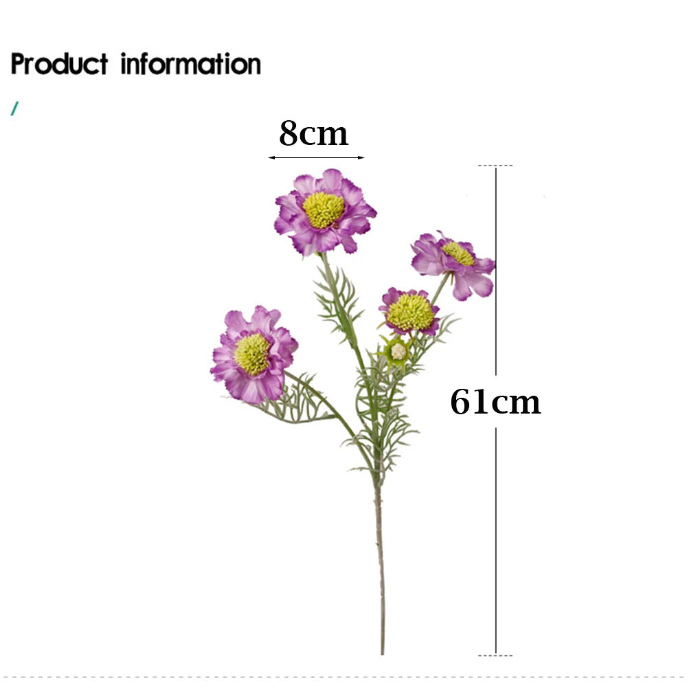 Simulation Wheel Peak Chrysanthemum Silk Imitation Persian Chrysanthemum Artificial Chrysanthemum Vivid For Mantelpiece Living Oasis Select
