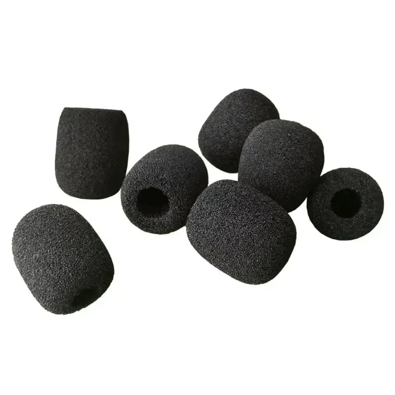 5-40PCS Microphone Windscreen Sponge Cover Headset Mic Foam Cover Protective Cap for Gooseneck Meeting Mic Oasis Select