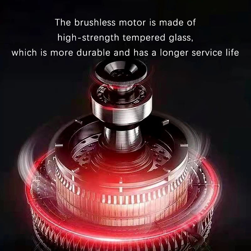 Brushless Motor Replace For 4/6/8 Inch Cordless Electric Chainsaw Upgrade Power Tools Accessory High-strength Tempered Glass Oasis Select