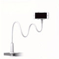 70cm Phone Holder Stand Lazy Bracket Headrest Bed 360 Flexible Long Arms Clamp Mount For iPhone Samsung and 3.5~6.7" Device Oasis Select white