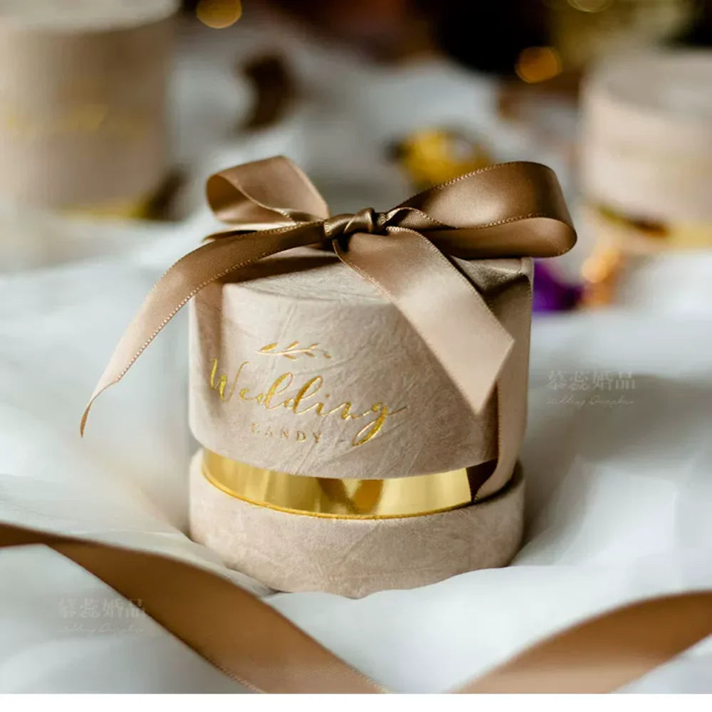Velvet Candy Box Reusable Gift Box Packaging Wedding Candy Box Versatile Ins Gift Bag For Festival Home Decor Jewelry Storage Oasis Select