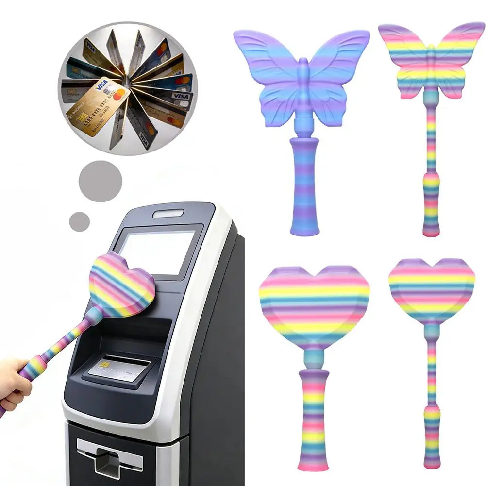 Creative 3D Printed Star Wand Tap To Pay, Contactless Credit Card Secure Holder, Magical Payment Wand Gift for Kids Adults Oasis Select