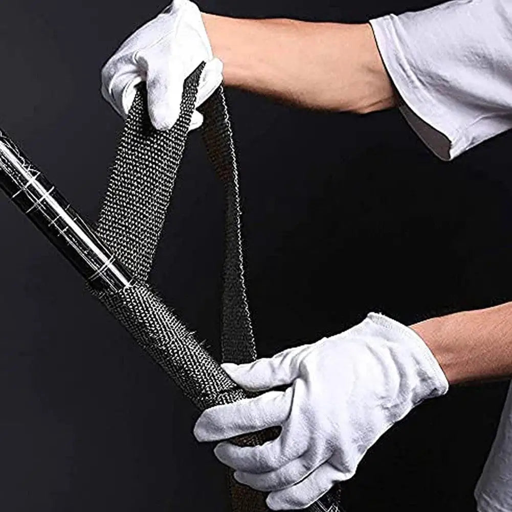 Car Motorcycle Exhaust Pipe Wrapping Tape 10M Heat Insulation Tape Exhaust Header Thermal Band Heat Resistant Sealing Strap Oasis Select