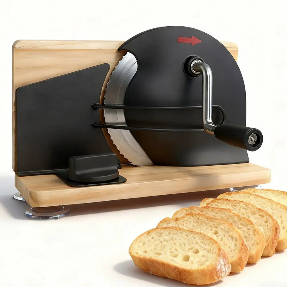 Adjustable Manual Bread Slicer Set – Cutter, Dough Tool & Clamp Bread Slicer Set Oasis Select