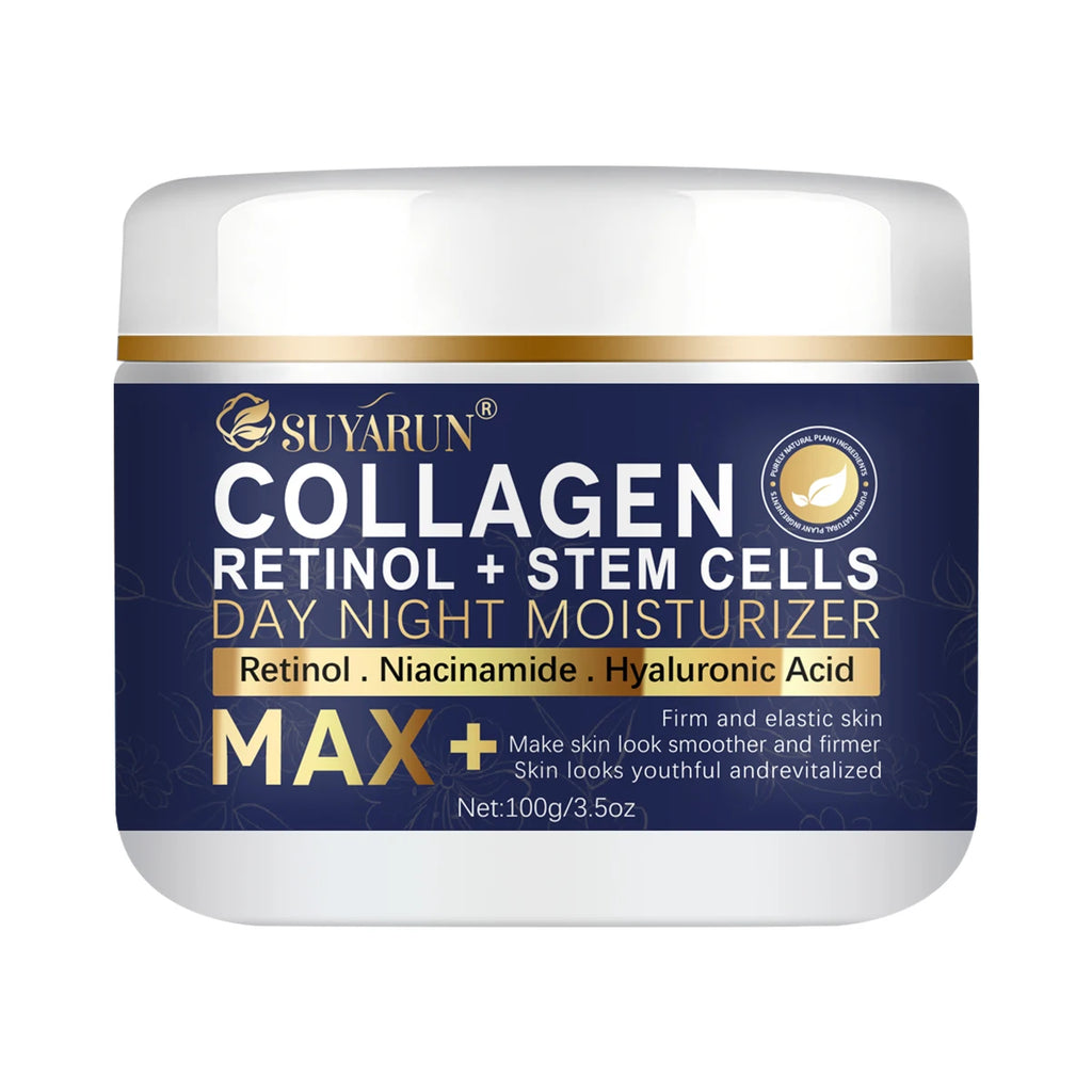 SUYARUN Retinol Collagen Face Cream – Firming Moisturizer Anti-Aging Face Cream Oasis Select 100g