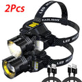 Mikenoon COB LED Headlamp | Motion Sensor & Rechargeable