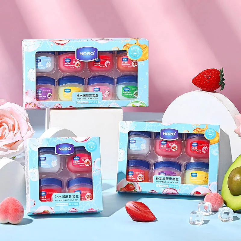Moisturizing Lip Balm Set – Hydrating Lip Mask Kit 4/6/8 Pcs Lip Balm Kit Oasis Select