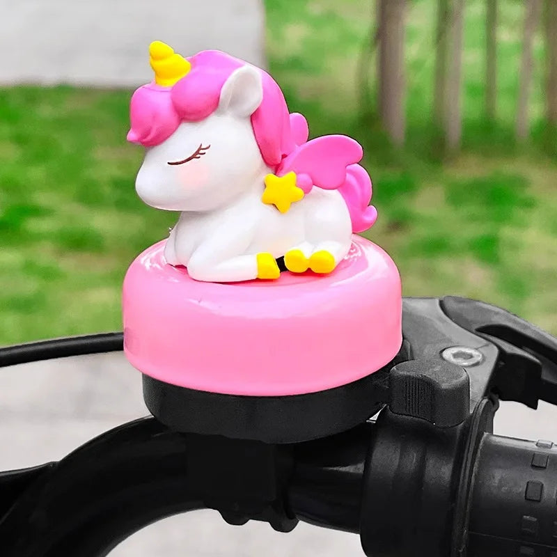 Unicorn children's bicycle bell super loud universal cute cartoon balance bike bicycle skateboard horn super loud Oasis Select 2