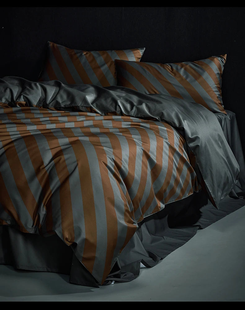 Four piece bed set 100 sateen high-end long staple cotton all-cotton sheet and quilt set bedding Oasis Select