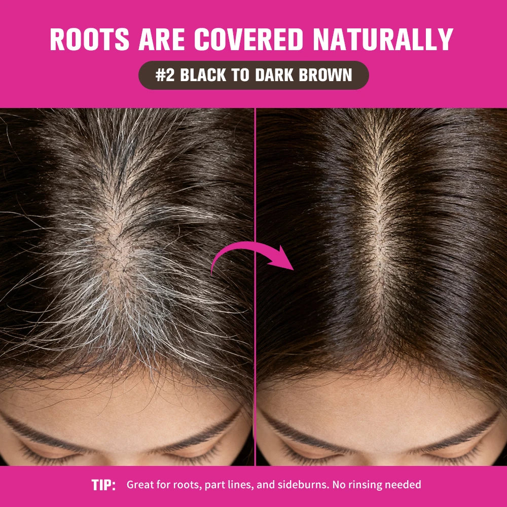 Hair Line Modified Repair Stick Pen Instantly Black Root Cover Up Natural Hair Filling Hairline Shadow Powder Hair Coverage Oasis Select