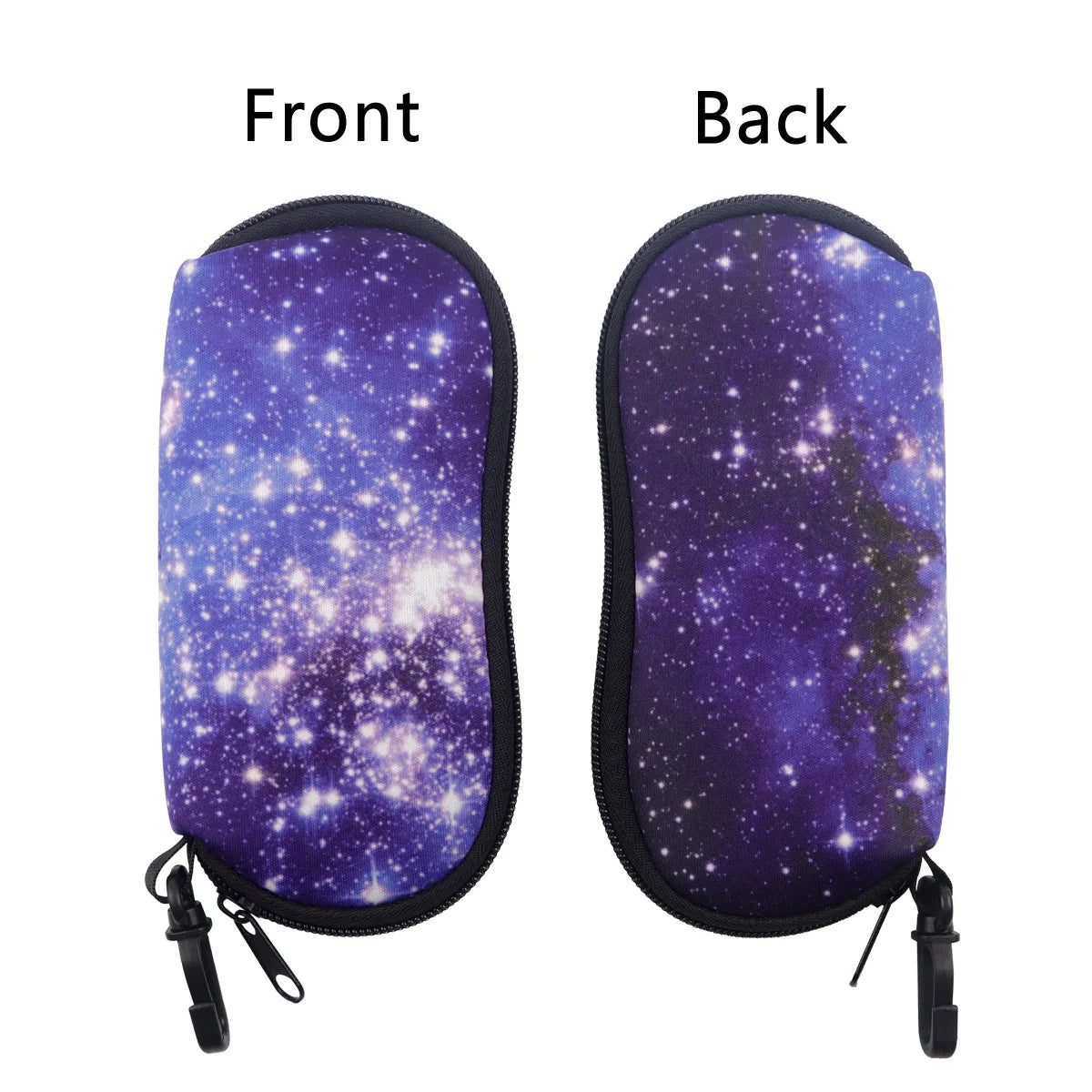 Starry Sky Glasses Case Unisex Travel Sunglasses Protector Box Glasses Bag Fashion Zipper Storage Box Portable Soft Case Oasis Select Style B