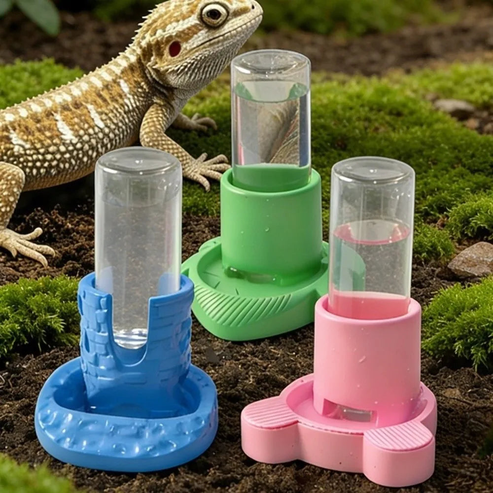 Reptile & Amphibian Water Dish | Anti-Slip Removable Base Bowl