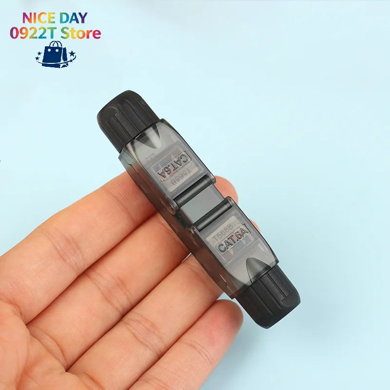 Terminal Network Extension Cable Tool-less Extension Connector Network Extender Junction Adapter Connection Box@#X Oasis Select