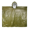 NEWE mergency Waterproof Raincoat Aluminum Film Disposable Poncho Warm Thermal Rainwear Blankets Survival Tools Camping Equipmen Oasis Select Green