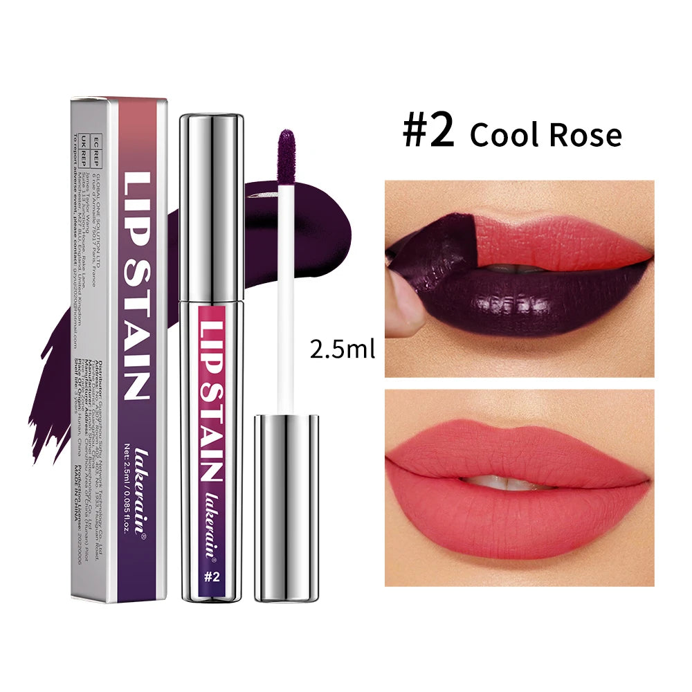 Peel-Off Matte Lip Tint – Waterproof Long-Lasting Lip Stain Matte Lip Stain Oasis Select Color2