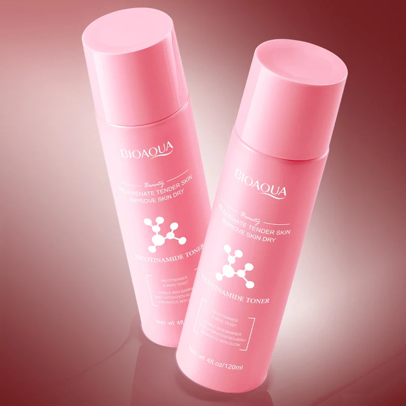 BIOAOUA Niacinamide Face Toner – Hydrating & Brightening 120ml
