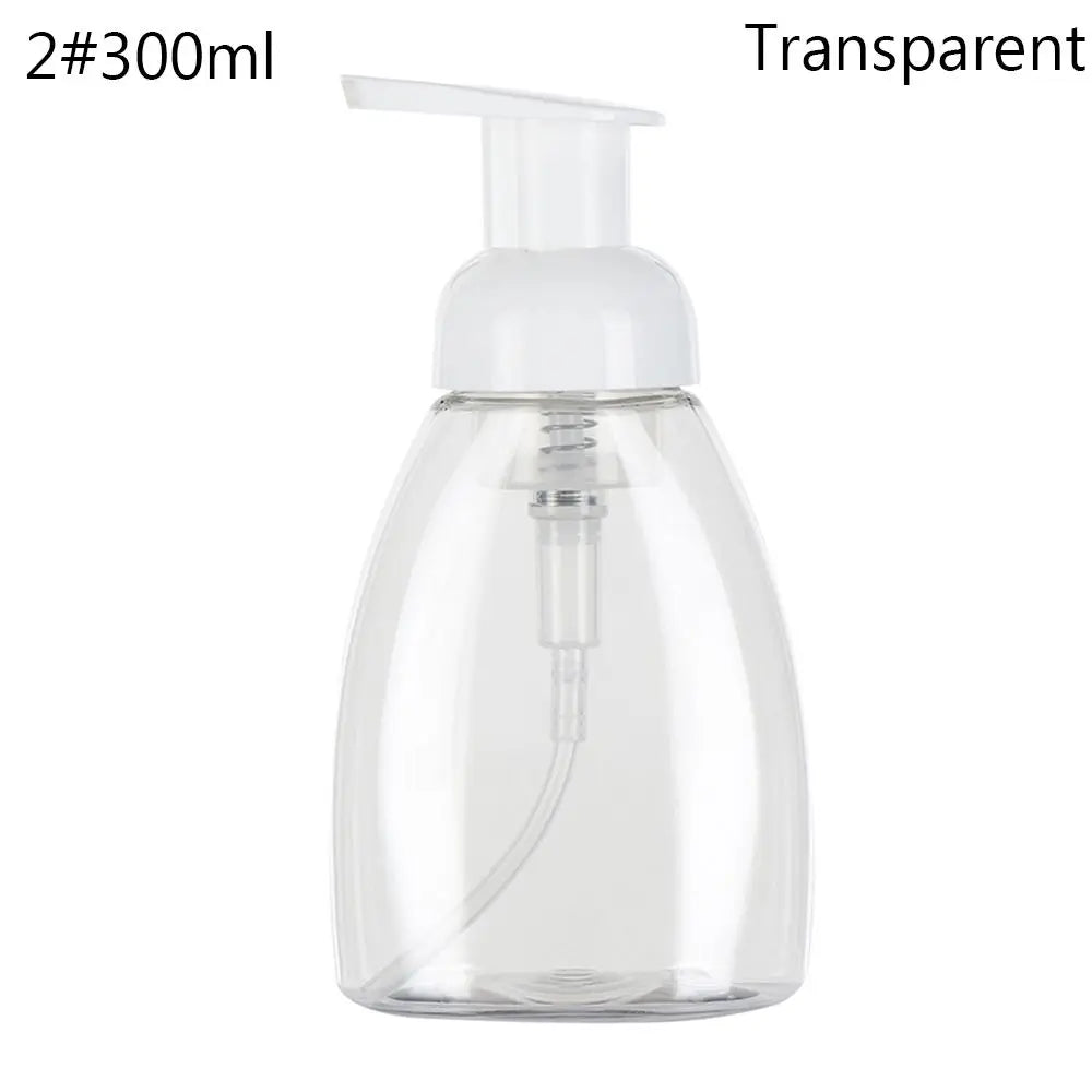Clear Blue Shampoo Lotion Shower Gel Foam Pump Bottles Foaming Bottle