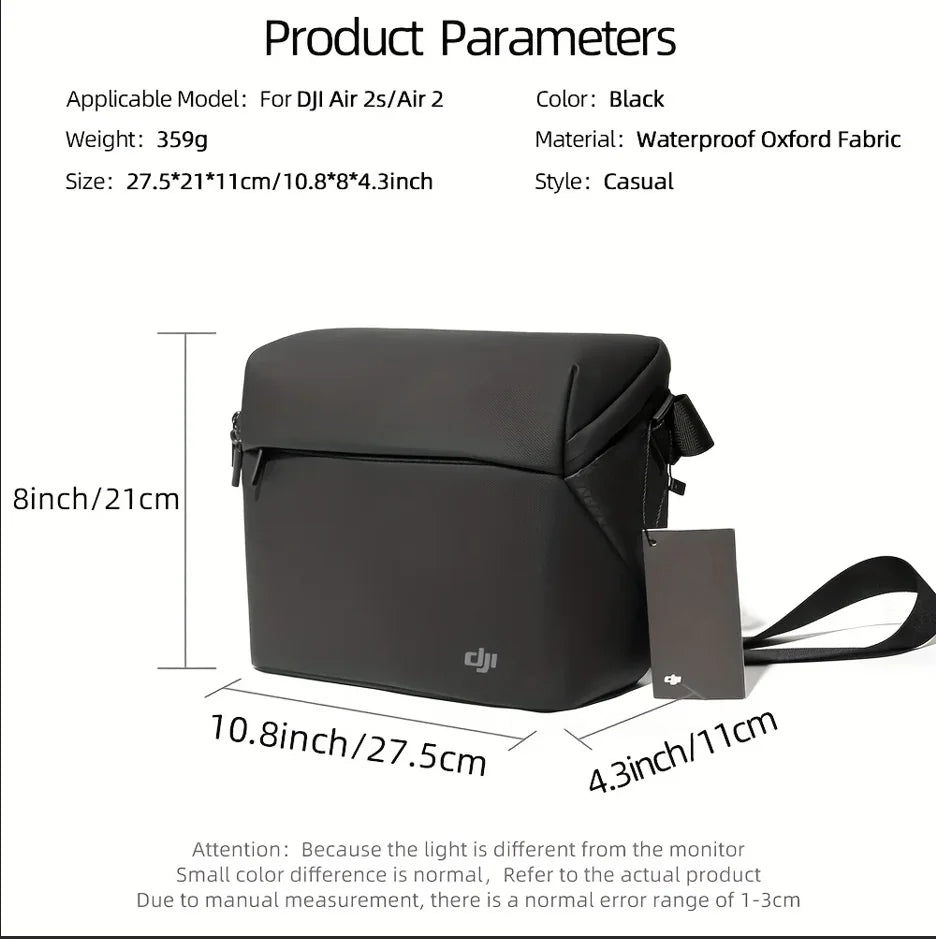 DJI Drone Shoulder Bag | Fits Mini 4 Pro, Air 2S, Neo & More