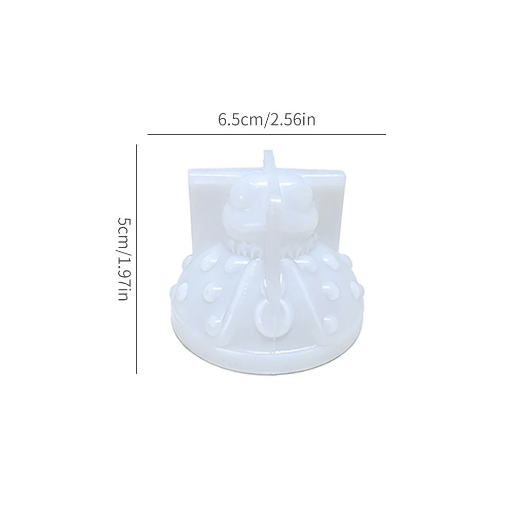 3D Frog Prince Candle Jar Silicone Mold Set, Resin Casting Mould For DIY Candle Making Home Decor Oasis Select
