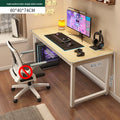 Computer desk Desktop study desk Long workbench E-sports table and chair desk Oasis Select Light walnut-80cm