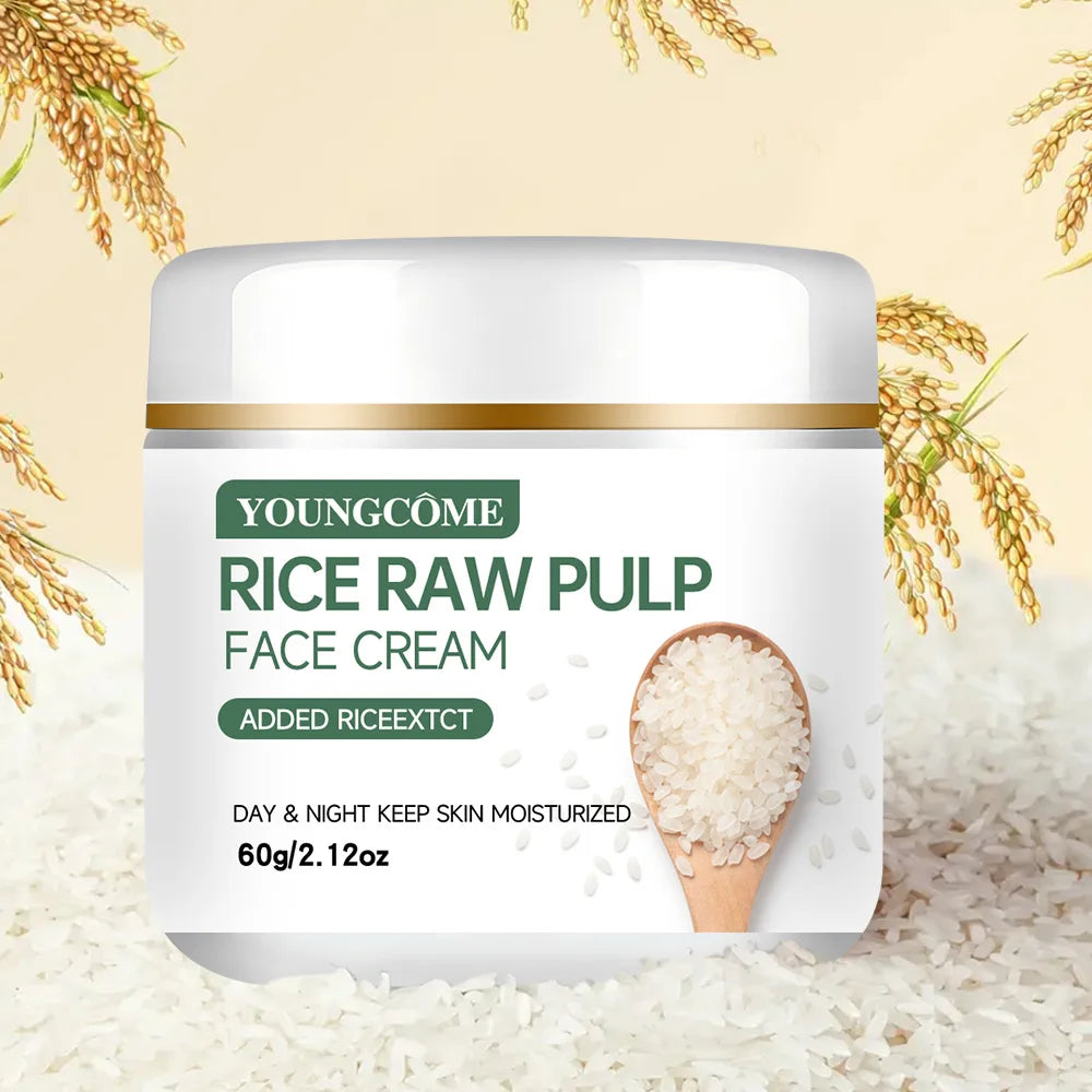 Rice Bran & Ceramide Face Cream – Brightening Moisturizer 60g